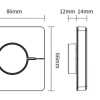 PANEL MONO CCT Mi-Light POKRĘTŁO 2XAAA K0 biały